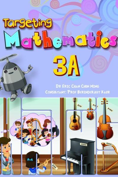 Targeting Mathematics 3A & 3B Set- 3rd Grade (TB + TG + WB)