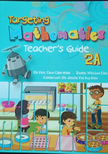 Targeting Mathematics 2A & 2B Set- 2nd Grade (TB + TG + WB)