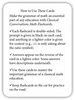 Math Flashcards: Notations