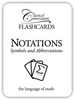 Math Flashcards: Notations