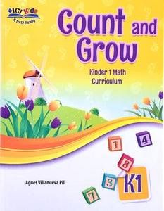 Count and Grow K1 Set (Textbook, TM)