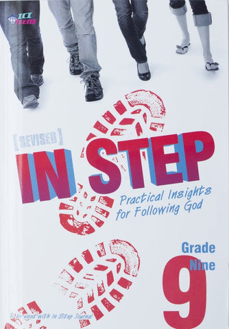 In Step: Practical Insights for Following God 9 Set (TB, TM, Journal)