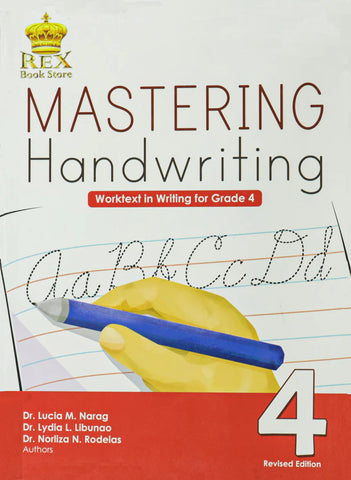 Mastering Handwriting 4 - Revised Edition