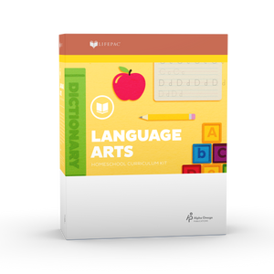 LIFEPAC Kindergarten Language Arts Set (K1)